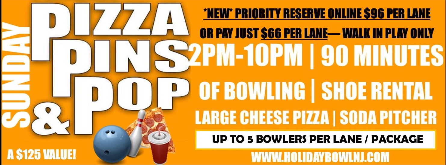 Holiday Bowl, North Jersey Bowling Centers, Bowling Alleys North Jersey